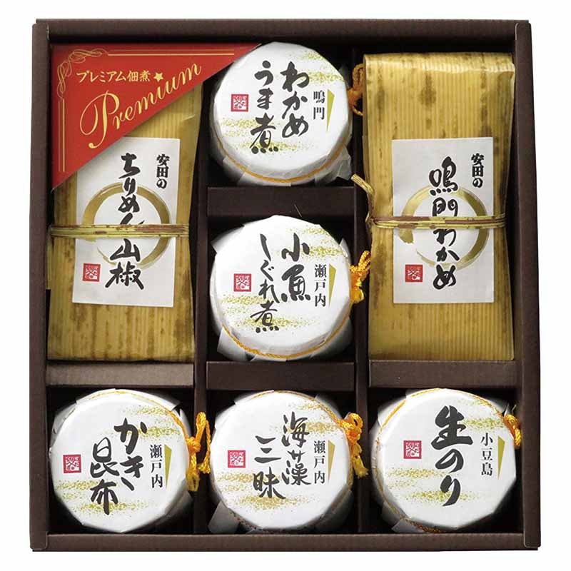 安田の佃煮 瀬戸内海産主原料使用 海霞