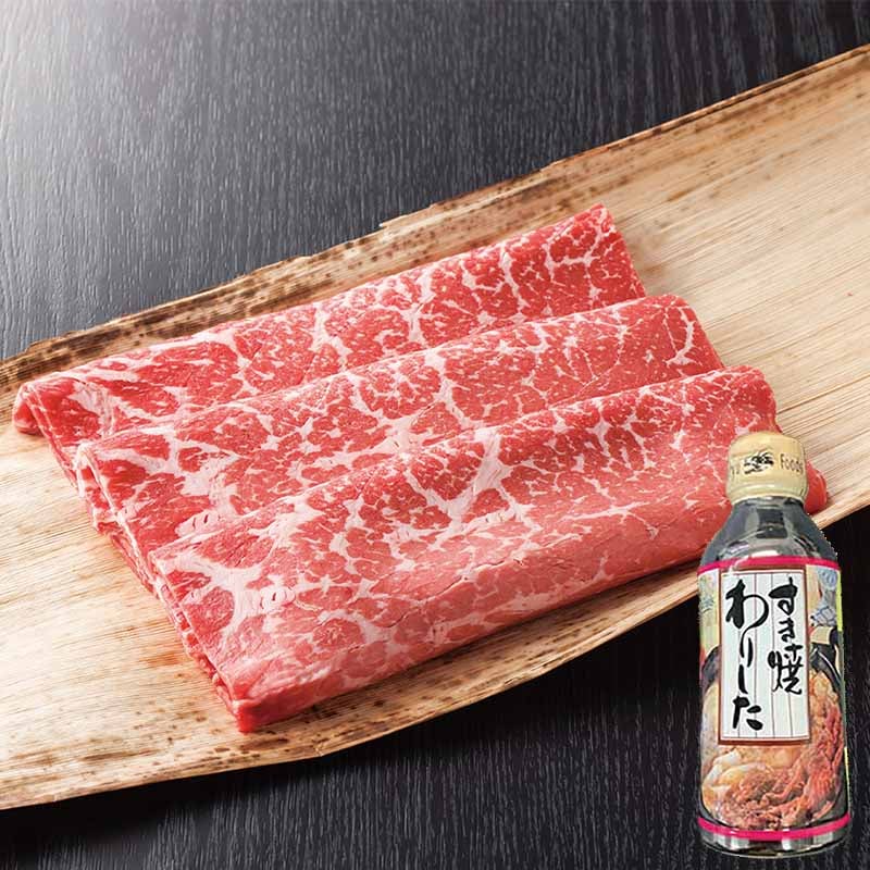鹿児島県産黒毛和牛すき焼き（ モモ）