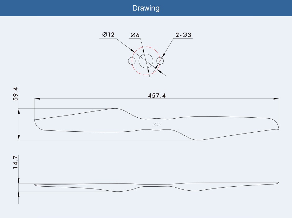 T-MOTOR NS18��6 Prop-2PCS/PAIR