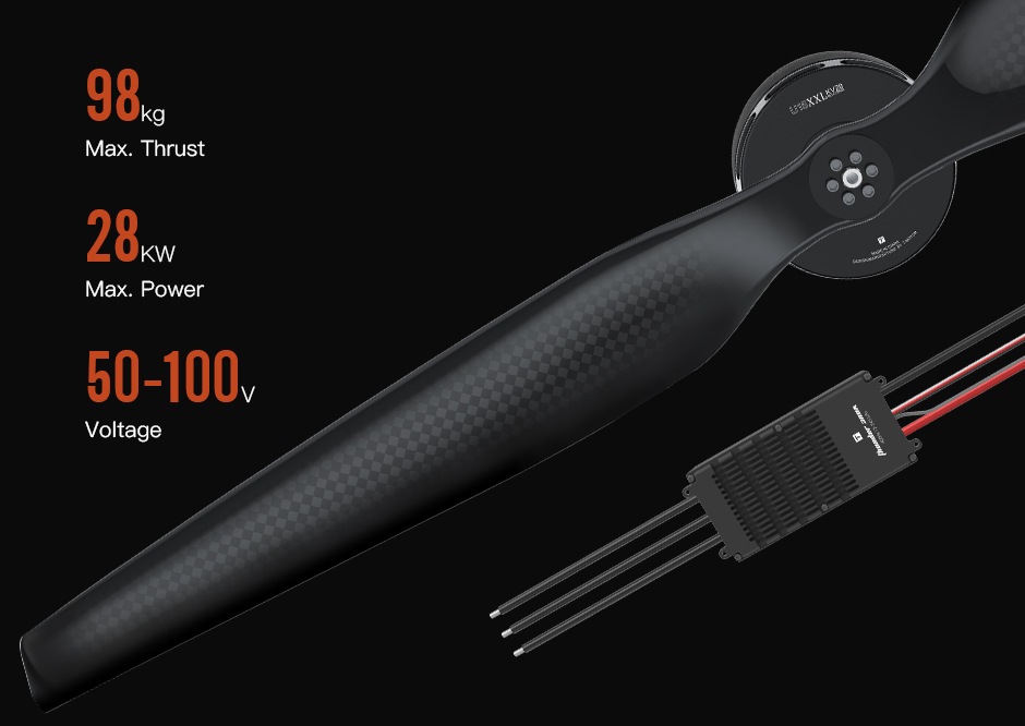 T-MOTOR U15XXL KV29 Combo Pack �ʥ֥饷�쥹�⡼������ESC�ܥץ��ڥ�Ʊ����