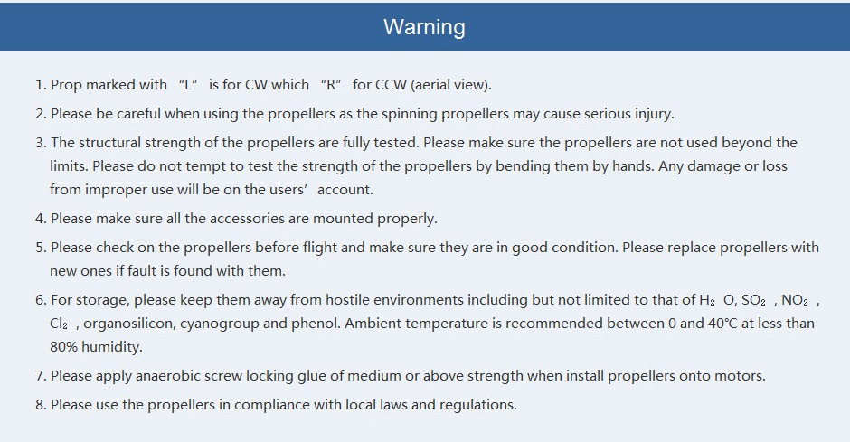 T-MOTOR NS247.2-10mm Hole Prop-2PCS/PAIR