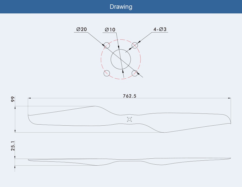 T-MOTOR NS30��10 Prop-2PCS/PAIR