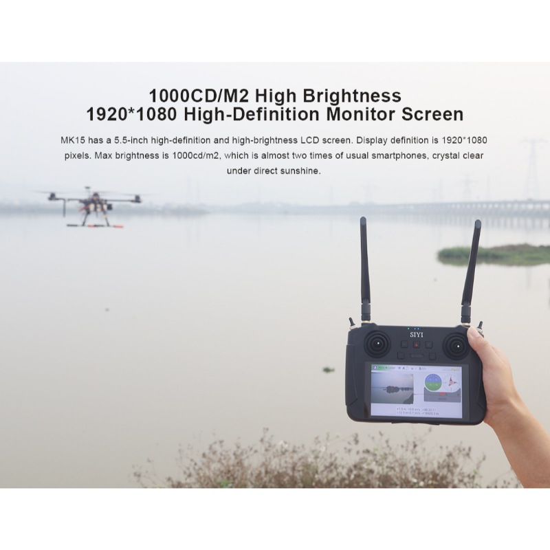 SIYI MK15E Enterprise HDMI Combo