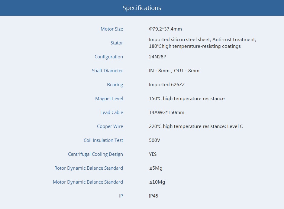 T-MOTOR Navigator MN701-S KV135/280 2ĥå