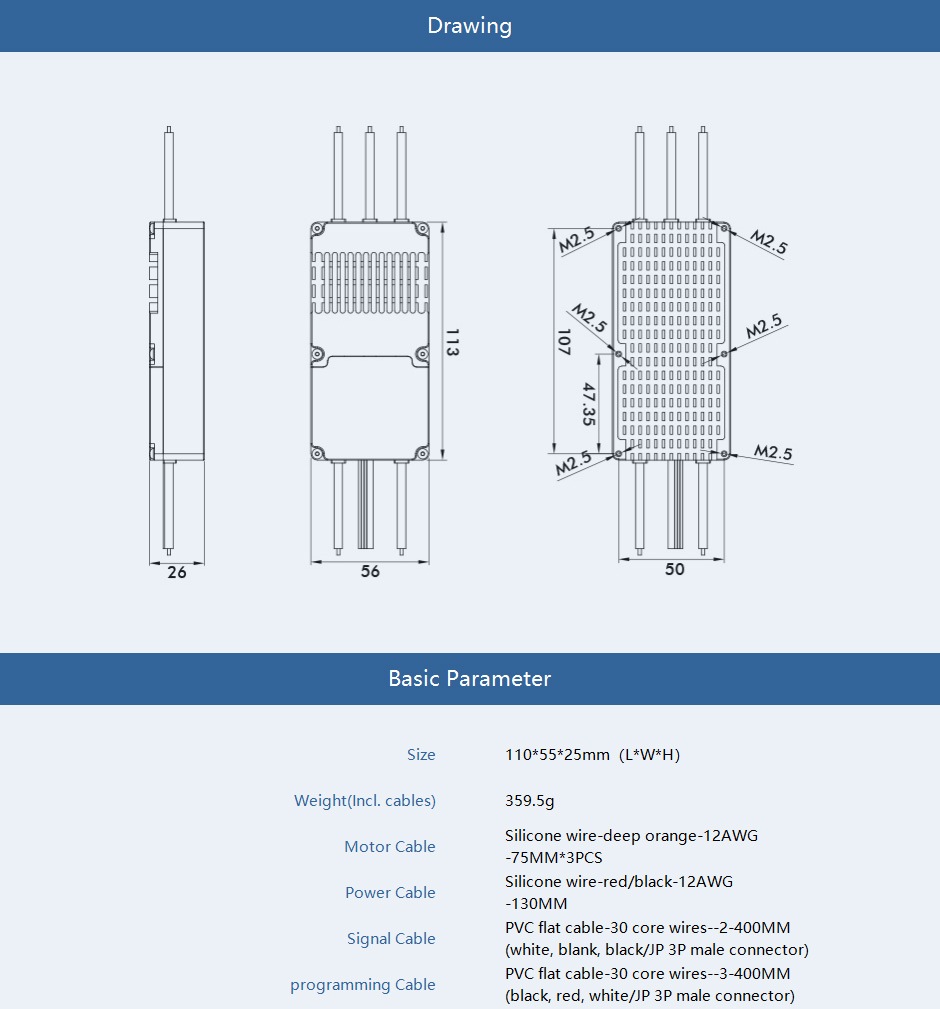T-MOTOR ALPHA 120A 12S