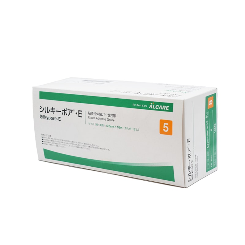 アルケア 粘着性伸縮ガーゼ包帯 シルキーポア・E 【各種】｜ 医療用品