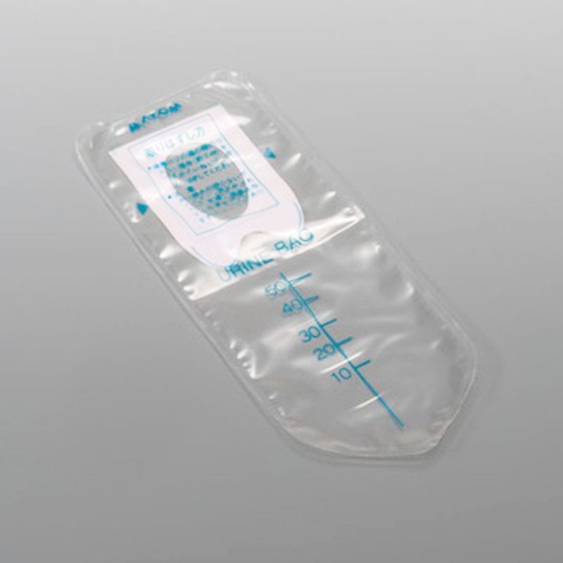 アトムメディカル 未熟児採尿バッグ 採尿目盛付 50ml 100枚