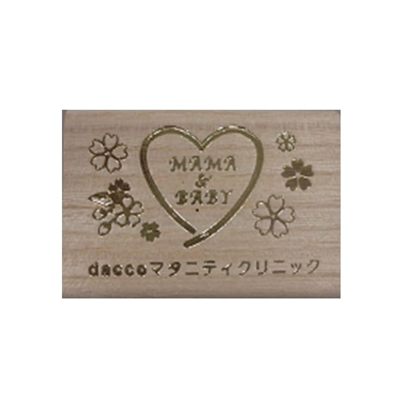 オオサキメディカル dacco 臍帯箱(桐)ハート