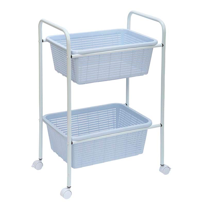 スタンド付脱衣カゴ ダブル 【各種】