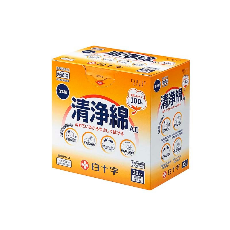 白十字 FC 清浄綿AⅡ 30包