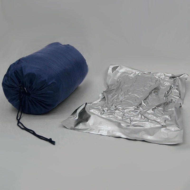 大きめシュラフでもコンパクトに保管可能! 真空圧縮加工シュラフ コンパクト