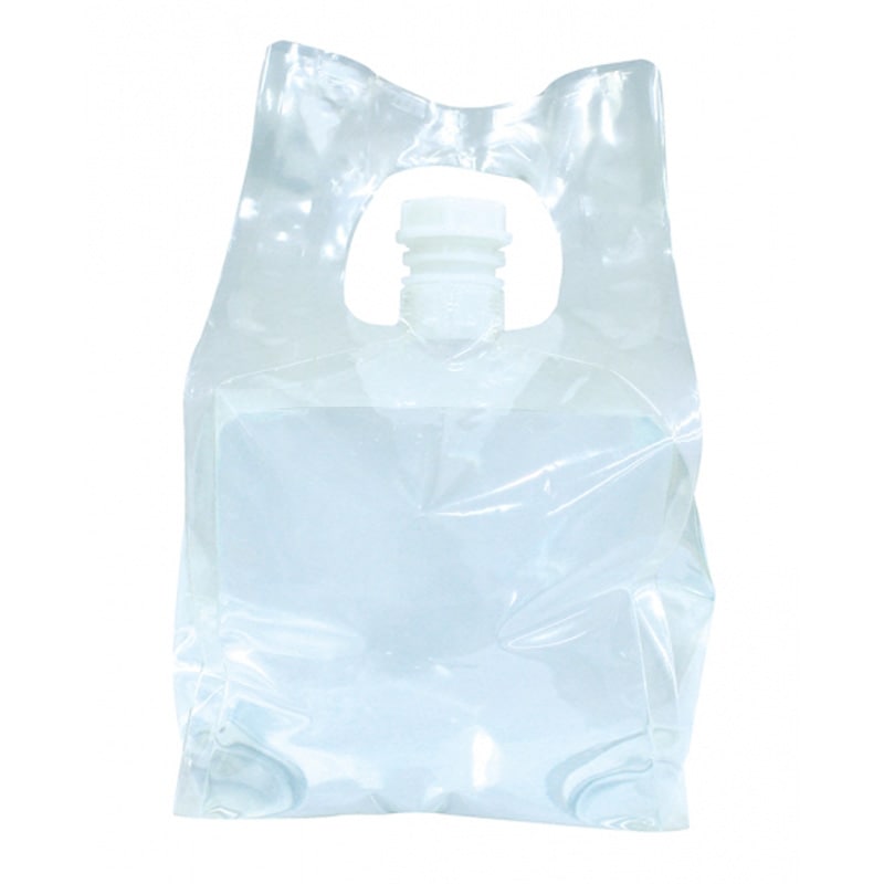 持ちやすく、こぼれにくく、注ぎやすい! 非常用給水袋 1枚