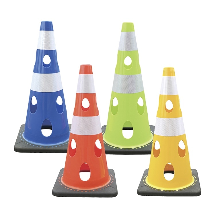 カーボーイ 穴あきコーン 三角コーン　【各種】