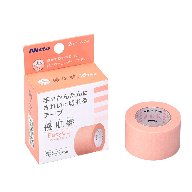 手でかんたんにきれいに切れるテープ（優肌絆EasyCut）【各種】