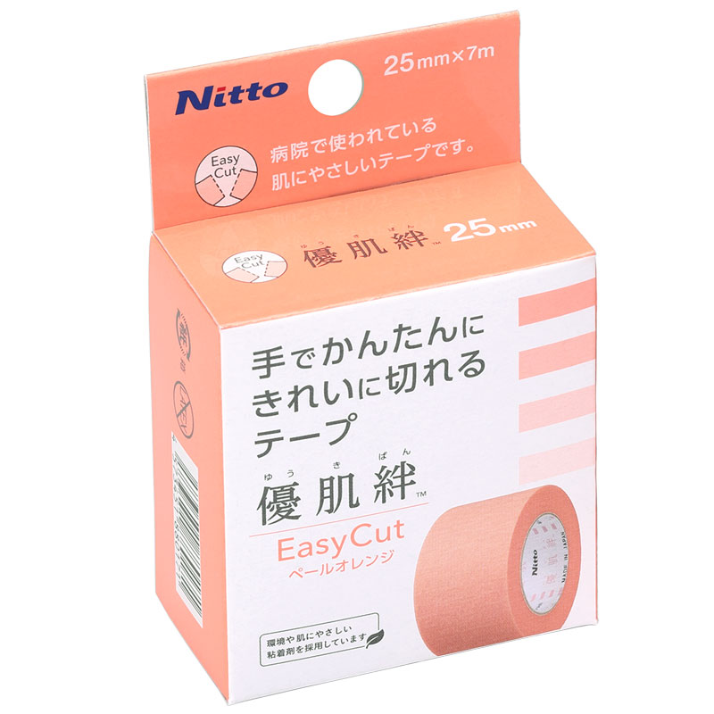 手でかんたんにきれいに切れるテープ（優肌絆EasyCut）【各種】