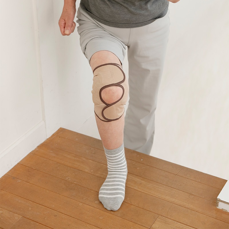 ＜日本製＞孫の手サポーター(左右兼用 ひざサポーター）