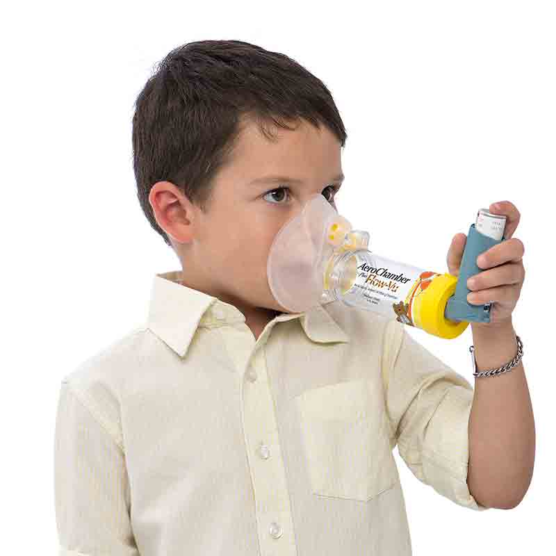 アムコ エアロチャンバープラス 静電気防止タイプ 小児用 マスク付