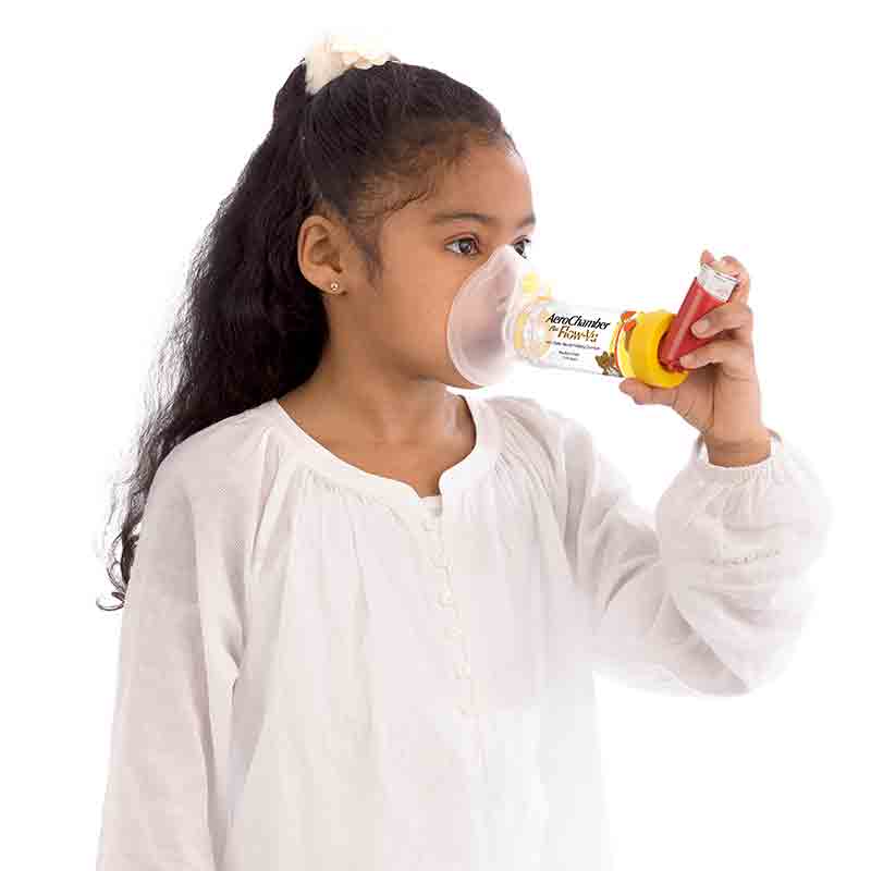 アムコ エアロチャンバープラス 静電気防止タイプ 小児用 マスク付