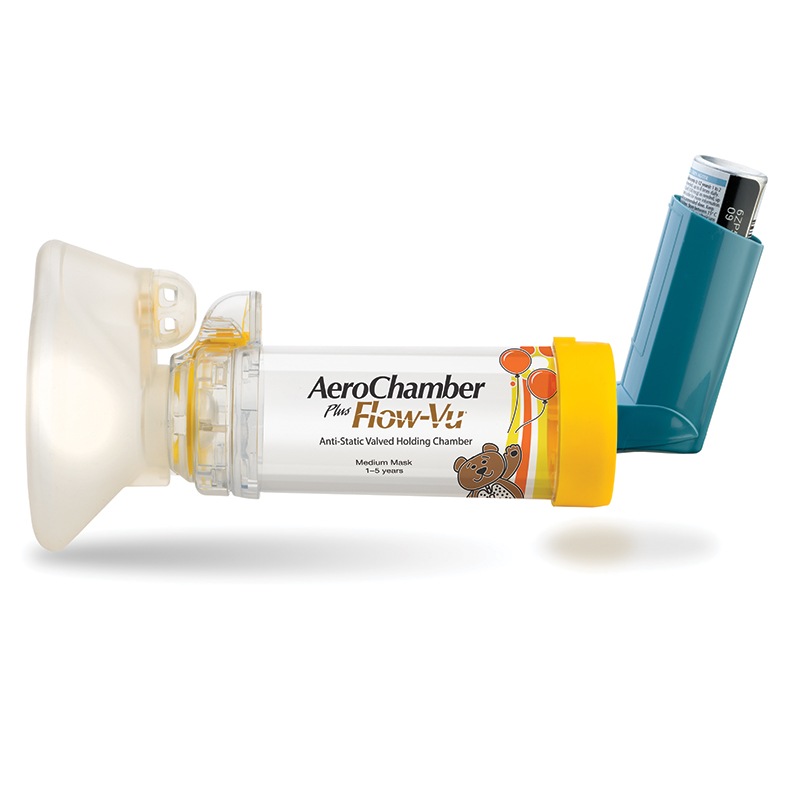 アムコ エアロチャンバープラス 静電気防止タイプ 小児用 マスク付
