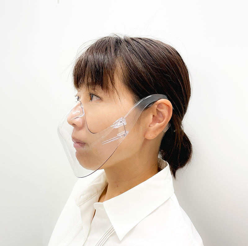 クリアシールドマスク