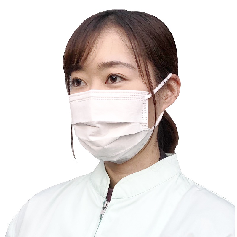 超やわらか耳ゴム】川西工業プレミアム三層式マスク 50枚入 #7133