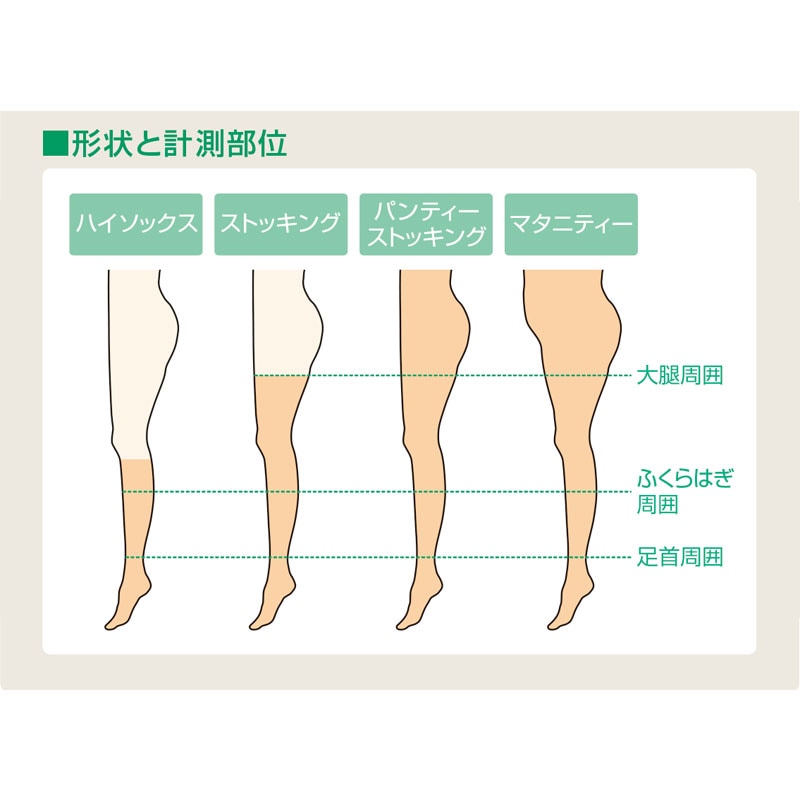 アルケア アンシルク・3（ハイソックス つま先なし） 【各サイズ・カラー】