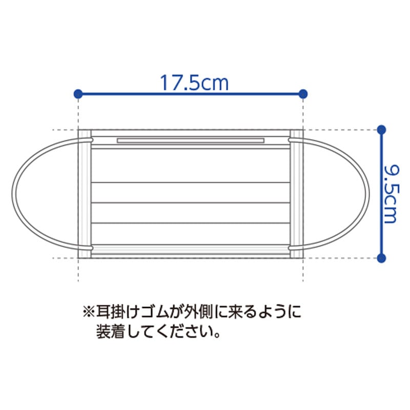 オオサキメディカル プロフェッショナルマスクI ホワイト 50枚入り