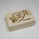 オオサキメディカル dacco 臍帯箱(桐)ハート