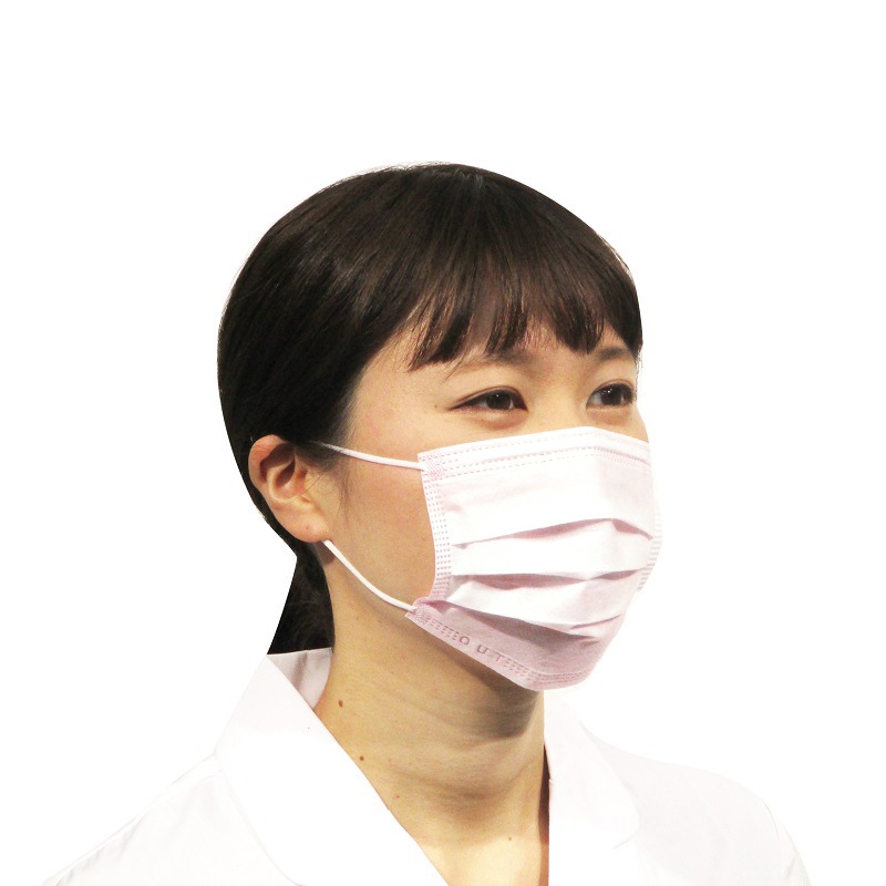 【在庫限り】ファーストレイト FR-175 フィット使いきりミニマスク ホワイト・ピンク(女性用・お子様用)50枚入