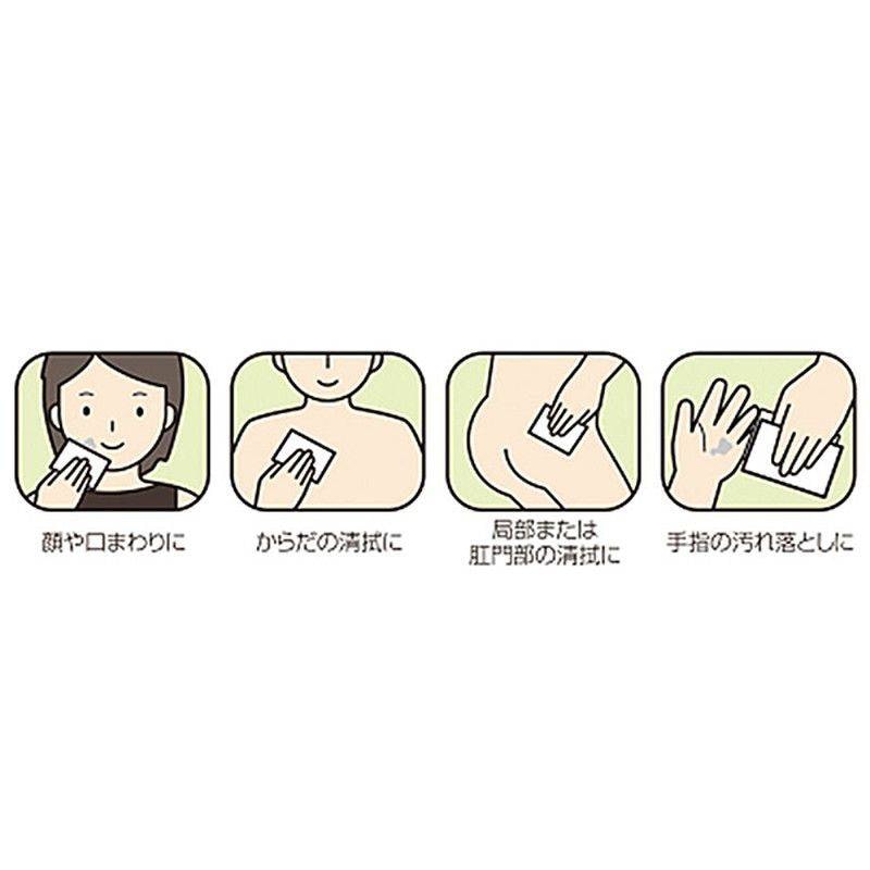 オオサキメディカル 目まわり用清浄綿 クリーンコットンA 2ツ折 2枚 【各種】