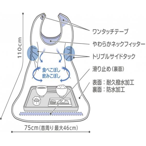 オオサキメディカル PH 食事用エプロンST 【各種】