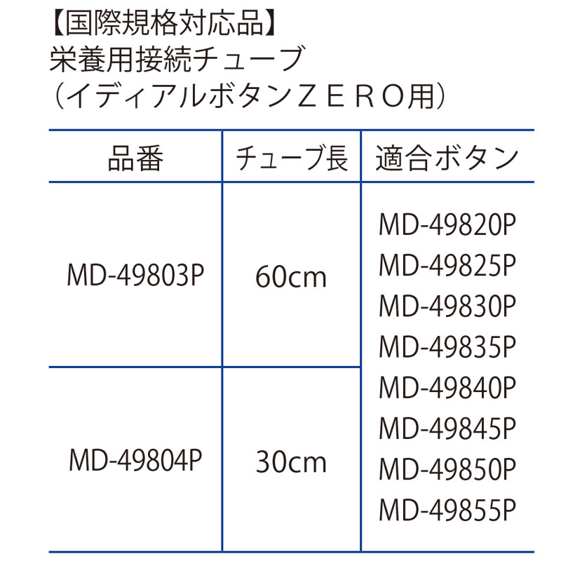 オリンパス 栄養用接続チューブ イディアルボタンZERO用【各種