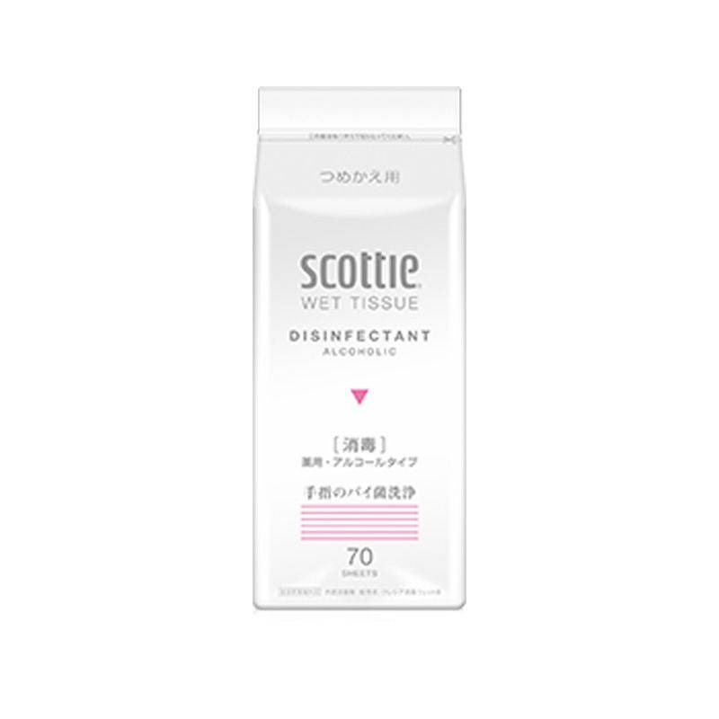 日本製紙クレシア 【指定医薬部外品】スコッティ ウェットティシュー 消毒【各種】