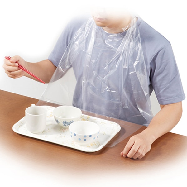 オオサキメディカル PH 食事用エプロン ポケット付 60枚