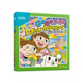 GoGo ロボットプログラミング ~ロジーボのひみつ~|toio,タイトル