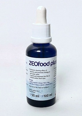 Zeofood Plus 50ml バクテリア繁殖促進剤 メーカー別 Zeovit エキゾチックアフリカ通販ショップ