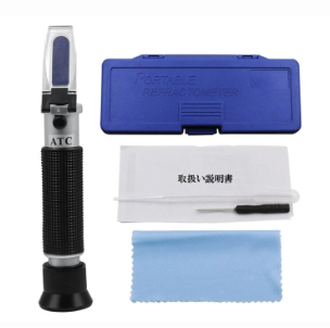 海水濃度屈折計ATC（自動温度補正機能付） | 水質測定,塩分濃度