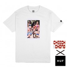 【HUF/ハフ X CHEECH & CHONG/チーチ&チョン】NICE DREAMS TEE / WHITE ホワイト 白|Tシャツ|HUF
