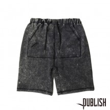 【Publish Brand/パブリッシュブランド】PETTER ショートパンツ / BLACK ブラック 黒|ショートパンツ|PUBLISH BRAND