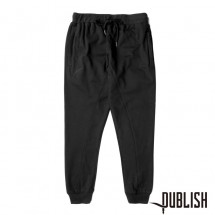 【Publish Brand/パブリッシュブランド】FLEECE2 BRANT フリースジョガーパンツ / BLACK ブラック 黒|パンツ|PUBLISH BRAND