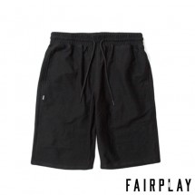 【FAIRPLAY BRAND/フェアプレイブランド】JACOB ショートパンツ / BLACK ブラック 黒|ショートパンツ|Fairplay Brand