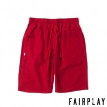 【FAIRPLAY BRAND/フェアプレイブランド】JACOB ショートパンツ / RED レッド 赤|ショートパンツ|Fairplay Brand