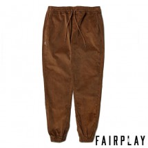 【FAIRPLAY BRAND/フェアプレイブランド】FOSTER ジョガーパンツ / BROWN ブラウン|パンツ|Fairplay Brand
