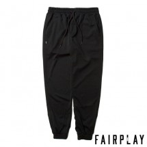 【FAIRPLAY BRAND/フェアプレイブランド】DALTON ジョガーパンツ / BLACK ブラック 黒|パンツ|Fairplay Brand