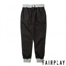 【FAIRPLAY BRAND/フェアプレイブランド】KARSON ジョガーパンツ / BLACK ブラック 黒|パンツ|Fairplay Brand