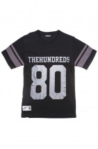 THE HUNDREDS/ϥɥåġLEADERS SS JERSEY / BLACK ֥å 