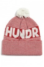 【THE HUNDREDS/ザ・ハンドレッツ】GREED BEANIE / RED レッド 赤|帽子|THE HUNDREDS