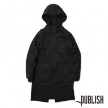 【Publish Brand/パブリッシュブランド】ANCHORAGE アウタージャケット/ BLACK ブラック 黒|アウター|PUBLISH BRAND