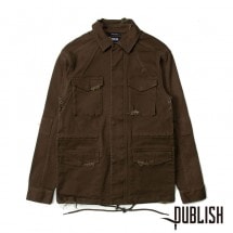 【Publish Brand/パブリッシュブランド】HELLER アウタージャケット/ OLIVE オリーブ|アウター|PUBLISH BRAND