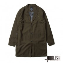 【Publish Brand/パブリッシュブランド】RAFIK トレンチコート/ OLIVE オリーブ|アウター|PUBLISH BRAND